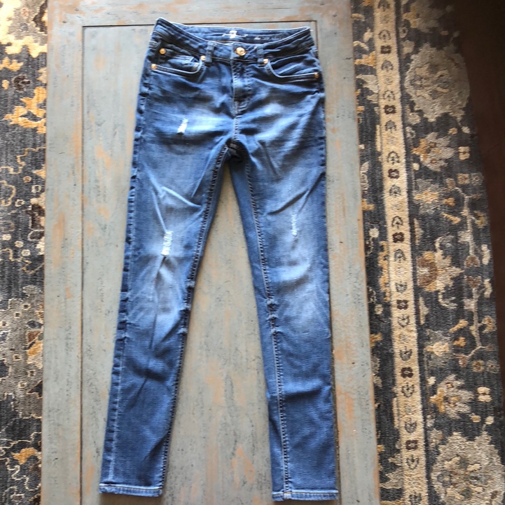 Girls 7 for all mankind The skinny jeans